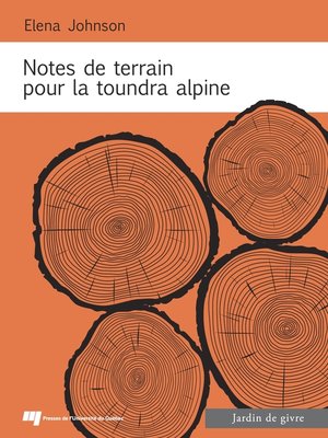 cover image of Notes de terrain pour la toundra alpine